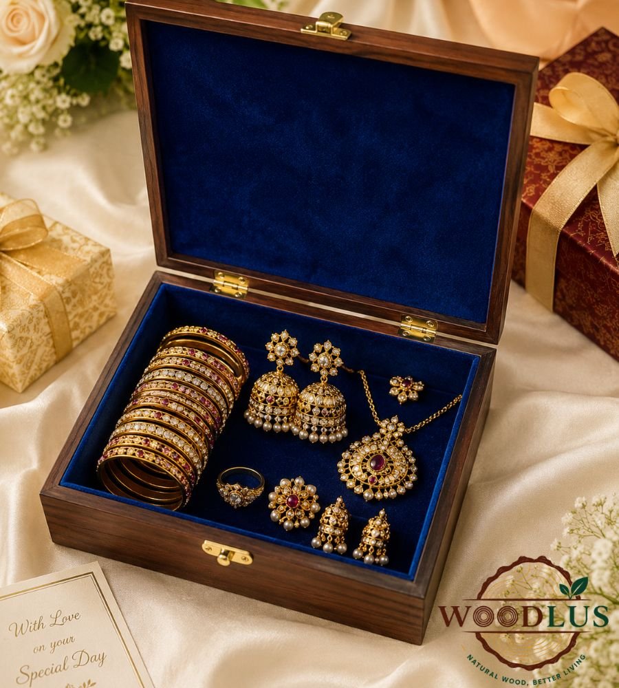 Wooden Jewellery Gift Box
